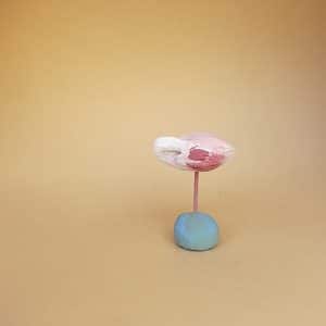 Flamant rose endormi santon arlatenco