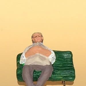 jean charles sur son banc