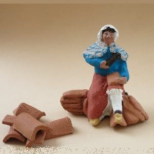 tuilière cuisse de femme santons arlatenco